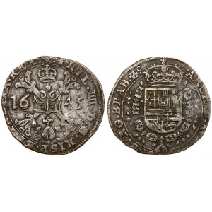 Spanische Niederlande, 1/4 Patagon, 1645, Brüssel