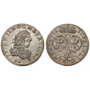 Deutschland, Sechspfennig, 1686 BA, Königsberg