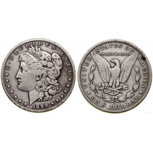 United States of America (USA), $1, 1899 S, San Francisco