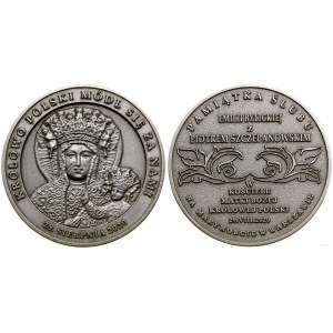 Polska, medal ślubny, 2020