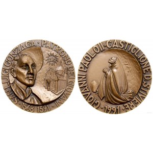 Włochy, medal pamiątkowy, 1991