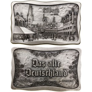 Deutschland, Sammlerbarren aus der Serie Das alte Deutschland, Pforzheim
