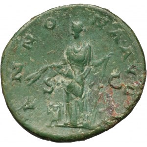 Cesarstwo Rzymskie, Hadrian 117-138, as, Rzym