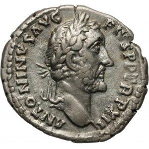 Roman Empire, Antoninus Pius 138-161, denar, Rome