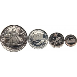 Anguilla, set of 4 coins, 1968