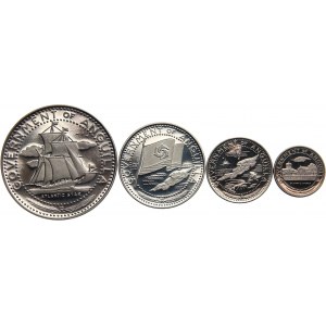 Anguilla, zestaw 4 monet, 1968
