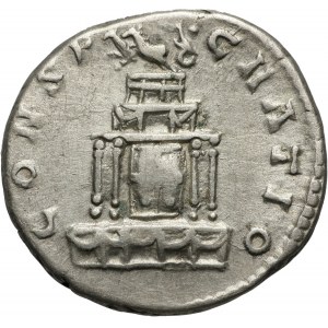 Roman Empire, Faustina II (wife of Marcus Aurelius), denar, Rome