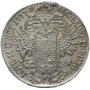 Austria, Józef II, talar 1777 F/V.C.-S. Hall