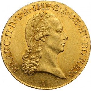 Austria, Franciszek II, dukat 1792 A, Wiedeń