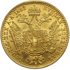 Austria, Franz Josef I, Ducat 1892, Vienna