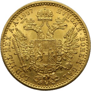 Austria, Franz Josef I, Ducat 1897, Vienna