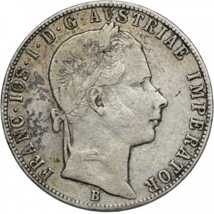 Austria, Franz Josef I, Florin 1864 B, Kremnitz