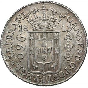 Brazil, 960 reis 1813 R, Rio de Janeiro