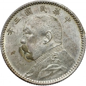 Chiny, 20 centów 1914