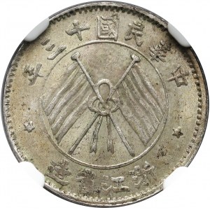 Chiny, 10 centów 1924