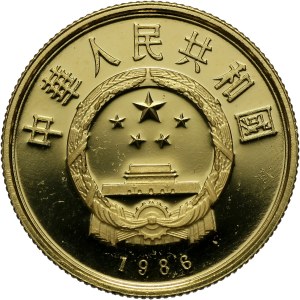 Chiny, 100 juanów 1986, Jak