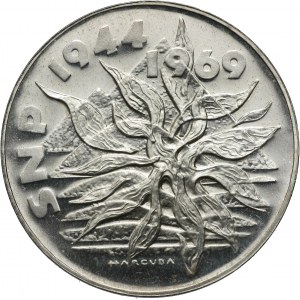 Czechosłowacja, 25 koron 1969, 25 lat SNP