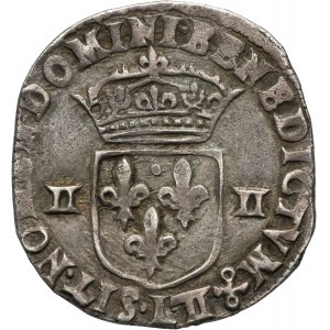 France, Louis XIII, 1/4 Ecu 1612