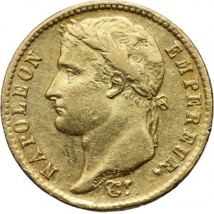 Francja, Napoleon I, 20 franków 1809 M, Tuluza