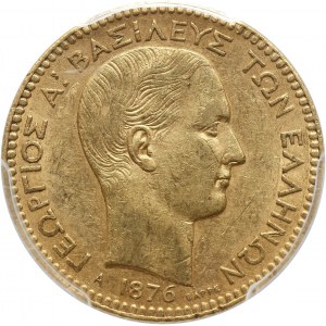 Grecja, 20 drachm 1876 A