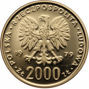 PRL, 2000 złotych 1979, Maria Skłodowska-Curie