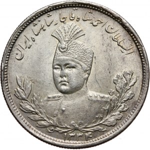 Iran, Ahmad Shah, 5000 dinars (5 kran) AH 1334 (1915)