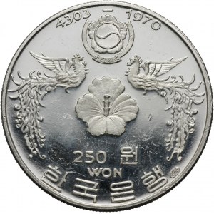 South Korea, 250 won 1970