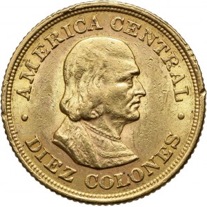 Kostaryka, 10 colones 1900