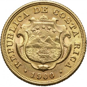 Kostaryka, 10 colones 1900