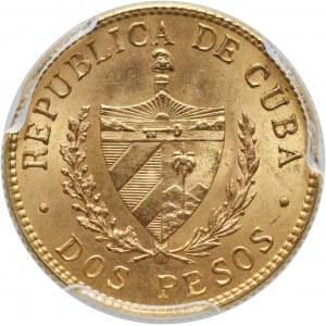 Kuba, 2 pesos 1915