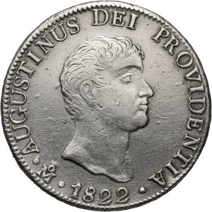 Mexico, 8 reales 1822 JM
