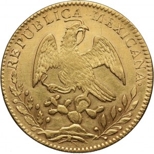 Meksyk, 8 escudos 1857 GoPF