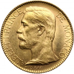 Monako, Albert I, 100 franków 1891