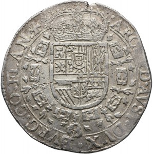 Niderlandy Hiszpańskie, Filip IV, patagon 1654, Brugia