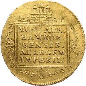 Germany, Hamburg, Ducat 1801