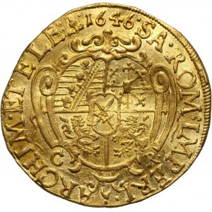 Niemcy, Saksonia, Jan Jerzy I, 2 dukaty 1646