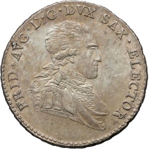 Germany, Saxony, Friedrich August III, 1/6 Taler 1804 IEC, Dresden
