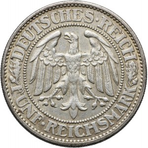 Niemcy, Republika Weimarska, 5 marek 1931 J, Hamburg