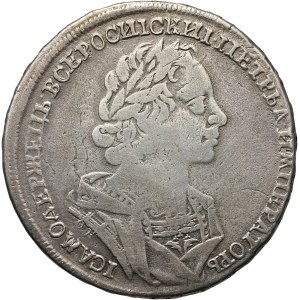 Russia, Peter I, Rouble 1724 OK, Moscow