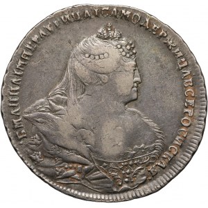 Russia, Anna, Rouble 1738, Red Mint