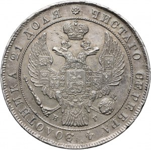 Russia, Nicholas I, Rouble 1837 СПБ НГ, St. Petersburg