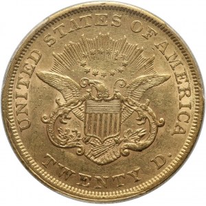 Stany Zjednoczone Ameryki, 20 dolarów 1854, Filadelfia