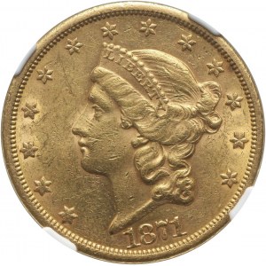 Stany Zjednoczone Ameryki, 20 dolarów 1871 S, San Francisco