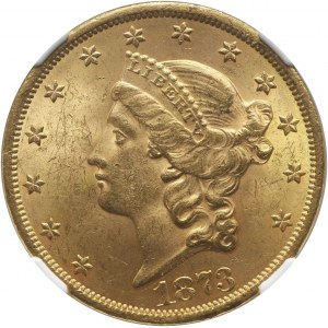 Stany Zjednoczone Ameryki, 20 dolarów 1873, Filadelfia