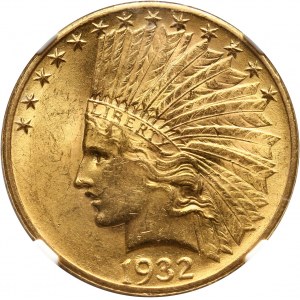 USA, 10 Dollars 1932, Philadelphia