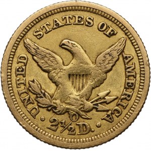 USA, 2 1/2 Dollars 1850 O, New Orlean