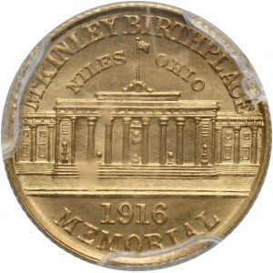 USA, Dollar 1916, McKinley Memorial