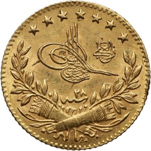 Turcja, Abdul Hamid II, 25 kurush AH1293//28 (1902)