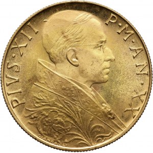 Vatican, Pius XII, 100 Lire 1958