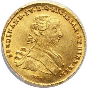 Włochy, Neapol i Sycylia, Ferdynand IV, 6 ducati 1767